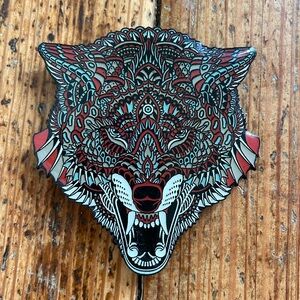 Bioworkz | Wolf Head 61/70 Hat Pin
